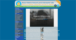 Desktop Screenshot of museomoisesville.com.ar